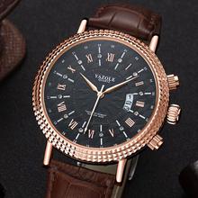 Mens Watches Top Brand Luxury YAZOLE Watch Male Clock