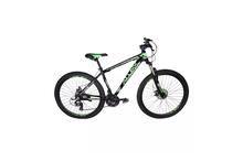 Casual Aluminium 24 Speed Gear Bicycle 27.5'' Mountain Bike(black/green)