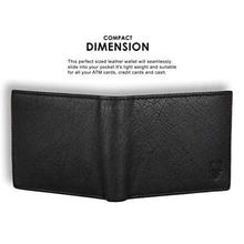 WildHorn India Black Men's Wallet (WH2083 Black)