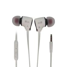 BLUE SPECTRUM White D-37 Wired In-Ear Universal Earphones