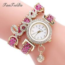 FanTeeDa Brand Fashion Luxury Women Wristwatch Watches