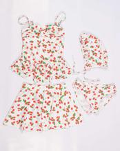 Cherry Leaves Swim Wear For Baby Girl