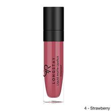 Golden Rose Longstay Liquid Matte Lipstick Vitamin E Full Coverage Long-Lasting – 04