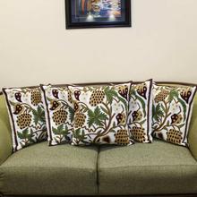 Set of 5 Embroidery Tibetan Style Cushion Cover