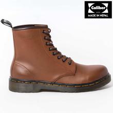 Caliber Shoes Tan Brown Lace Up Lifestyle Boots For Men - ( 468 C)