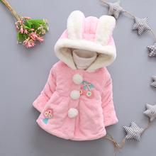 Children's cotton woolen Korean Hooded Jacket