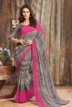 DESIGNER SAREES 16121- Georgette - Grey