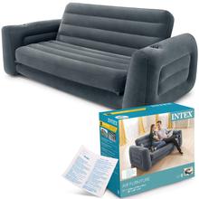 Intex  66552 Inflatable 2-Seater Sofa Bed King Size 80X88X26Inch