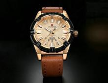 NaviForce Date/Day Function Analog RoseGold Watch (NF9118)