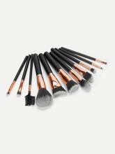 Two Tone Handle Makeup Brush 11pcs