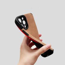 For iPhone 15 14 13 12 Pro Max XR X 8 7 Plus for iPhone 11 XS Max 13 Pro Luxury Suede Silicone Soft Case Shockproof Camera Protective Shell