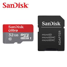 SanDisk Ultra 32GB MicroSDHC SD Class 10 80MB/s 533x Memory Card With Adapter SDSQUNC-032G