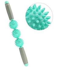 Cellulite Remover Muscle Roller, Cellulite Massager Trigger Point Roller Massage Stick Tool for Body Arms Legs Back Pain Relief with 3 Balls