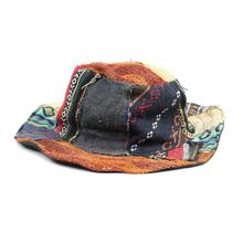 Multicolored Patched Round Hat (Unisex)