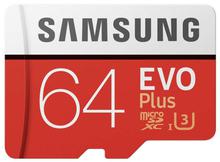 Samsung  64GB MicroSDHC Memory Card with SD Adapter