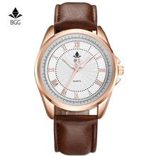 High quality mens Business Quartz watch Men sport Military Watch PU