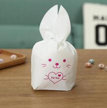 10pcs Bunny Cookies Gift Bags Birthday Wedding Party Decoration Kawaii