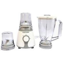 Black & Decker Blender with Grinder and Chopper 300 Watts, White BX275 Blender