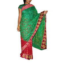 Embroidery Fashion Georgette Saree