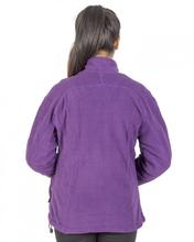 The North Face Ladies Reversible Fleece Jacket - Purple