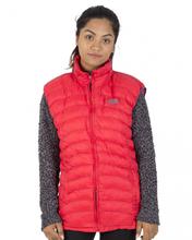 The North Face Ladies Silicon Half Jacket - Red