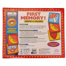 Creative Educational Aids First Memory Shapes And Colours Puzzles - Red