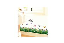 Butterflies And Flowers Decor Wall Stickers