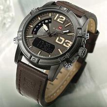 NF9095M Brown Dial Analog-Digital  Watch For Men