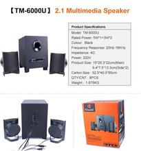Kisonli Tm-6000U Usb 2.1 Multimedia Bt Speaker