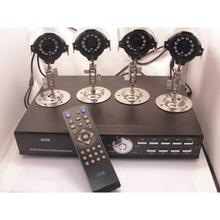 Security Camera CCTV 4 Unite with DVR Kit (4 Surveillance Camera + Recorder Set B)
