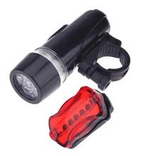 Bicycle front and back light set