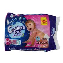 Cuddlers Pants OverNites Crawlers Diaper Medium - 5 Pcs (Buy 3 Get 1 Free)