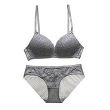 Sexy Lace Bra Sets For Women Wireless Thin Cotton Breathable