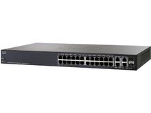 Cisco SG300-28PP PoE Managed Switch - (Black)