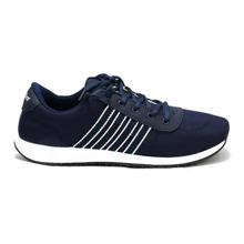 Goldstar Navy Blue Canvas Sports Shoes For Men