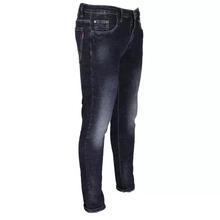 Dark Grey Skinny Wash Jeans For Men