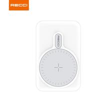 Recci P15 Magnetic Wireless Powerbank 10000mAh PD 22.5W Fast Charging with USB-C MagSafe Powerbank Compatible for iPhone