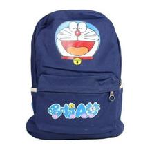 Doremon Print Backpack- Blue