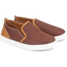 Boys Slip on Moccasins  (Brown)