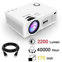 AK-80 Smart LCD HDMI Portable Home Theater Projector