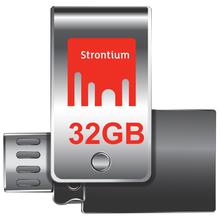 Strontium Nitro On-the-go (otg) Usb 3.0 32gb Flash Drive / Pendrive