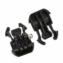 2 Pcs Horizontal Surface Quick Release Buckle Mount For GoPro
