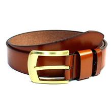 Brown Mix Leather Belt For Men