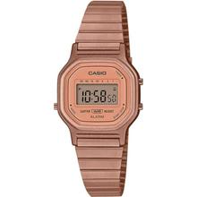 Casio Vintage Series LA-11WR-5ADF, Casio D217, Digital Watches, Rose Gold Watch For Women