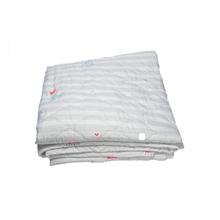 Summer Blanket With Grey Stripe Design