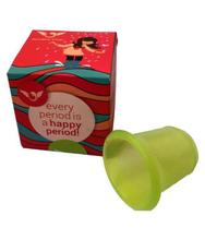 Stone Soup Wings Green Menstrual Cup- 23 ml