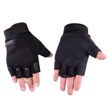 Riding Gloves Anti-slip Camping Hiking Gloves Gym Bike Bicycle Glove Half Finger