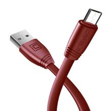 CAFELE Flat Micro USB Cable USB Charging Cable for Samsung Huawei Xiaomi Android Phones Durable Data Sync Phone Cables 2.1A