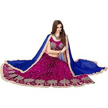 Krishav Enterprise Exclusive Embroidered Lahenga Choli and