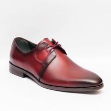 Gallant Gears Wine Red Leather Lace Up Formal Shoes For Men - (MJDP31-18)